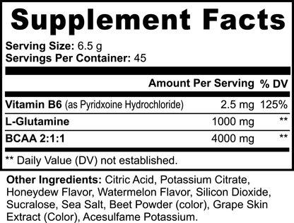 BCAA Powder (Honeydew/Watermelon)